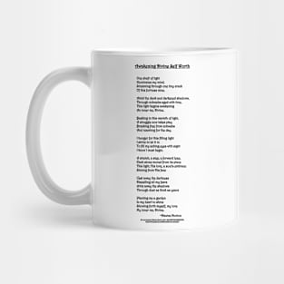 Awakening Divine Self Worth poem Mug